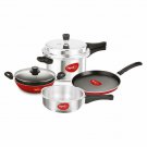 Pigeon Induction Bottom Cookware Set (Aluminum, 4 pieces)