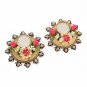 Multi Fancy Flower Diya(Pair)