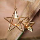 Festive Tea Light Candle Holder - Gold Active