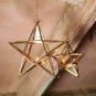 Festive Tea Light Candle Holder - Gold Active