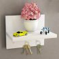 Home Sparkle White Key Hanger get fast through DHL Express