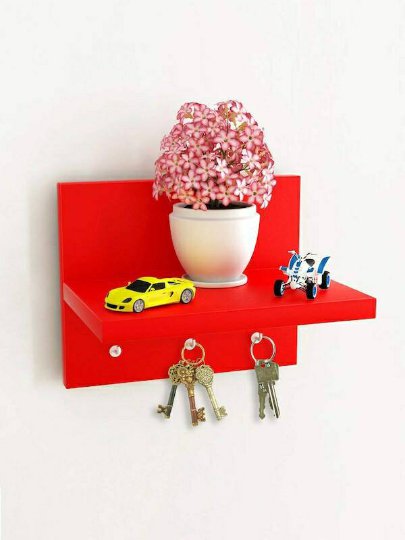 Colourful homes, Home Sparkle Red Key Hanger get fast through DHL Express