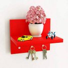 Colourful homes, Home Sparkle Red Key Hanger get fast through DHL Express