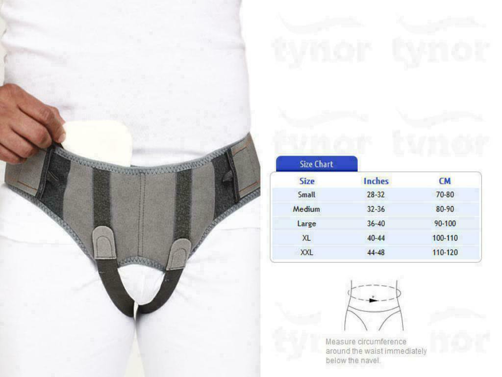 Tynor Hernia Belt Brace Guard support Crotch Pressure Large Size Free Shipping