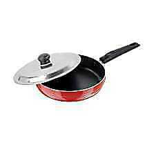Nirlon Chef Classic Aluminium 3 Layer Non Stick Coated Eco Frying Pan 24 cm with