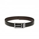 Peter England Men Black and Brown Solid Leather Belt(Size-36)Width-3cm,Leather