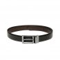 Peter England Men Black and Brown Solid Leather Belt(Size-36)Width-3cm,Leather