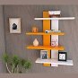 Style OK Four Shelves Wall Rack (5x 24 x24) Inches