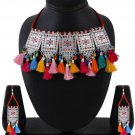 Yellow Chimes Brass Jewel Set(Multicolour)  deliver with in 7 days.