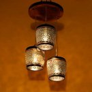 3 Shades Barrel Shaped Chandelier With Metal Hanging Lamp get fast through DHL E