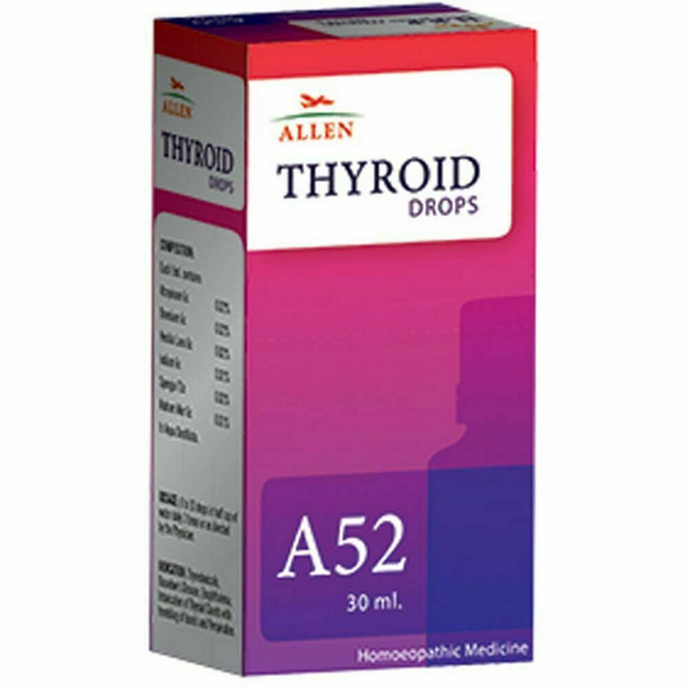 Allen A52 Thyroid Drop, 30 ml, Pack of 6