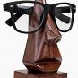 Style OK Wooden Nose Shaped Specs Stand Spectacle Holder (for Desktop /Table Dis