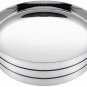 Style OK Solimo Myrah Stainless Steel Dinner Plate Set (3 Pcs, Curved Deep Wall