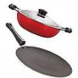 Nirlon Non Stick Rakshabandhan Roti Tawa Kadhai Combo Cookware Gift Offer