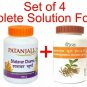 Patanjali Ramdev Divya Swet Mushli Shatavar Ashawagandha Suddh Konch Beej Churna