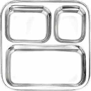 Style OK Stainless Steel  Solimo Pav Bhaji / Snacks Plate