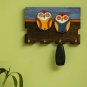 Peace and delight I find in my homes, Exclusive Lane Brown and Blue Wooden Key h