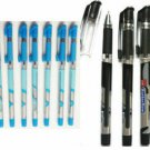 100 Pens Cello Butterflow PenSet ForOffice,School(50Blue,50Black)BallPen