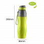 Cello Puro Sports Plastic Water Bottle Set, 900ml, Set of 2, Assorted