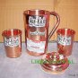 Indian Handmade Pure Copper Water Pitcher Jug Antique Ayurveda Health Benefit