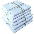 30 × Men 's 100% cotton Handkerchief best Eco-friendly white men's handkerchief