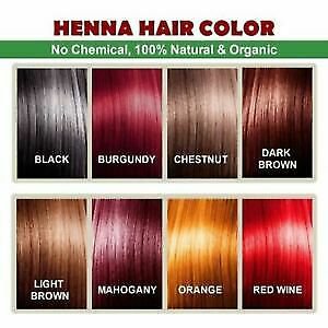 Botanica Henna Hair Color / Dye With Free Hair Brush, Gloves & Shower Cap 100 gm