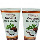 5 × Patanjali Divya Coconut Hair Wash For Dry And Rough Hair 150 ml