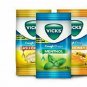 Vicks Cough Drops 3 Flavors Menthol, Honey & Ginger - 150 Pcs 100% Original FFSW