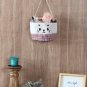 White and Multicoloured Printed Handbag Organizer get within 4 days through DHL