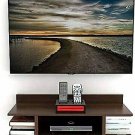 Style OK Wooden Home Decoration Set Top Box Wall Stand (8x4.5x21)Inches ,Brown