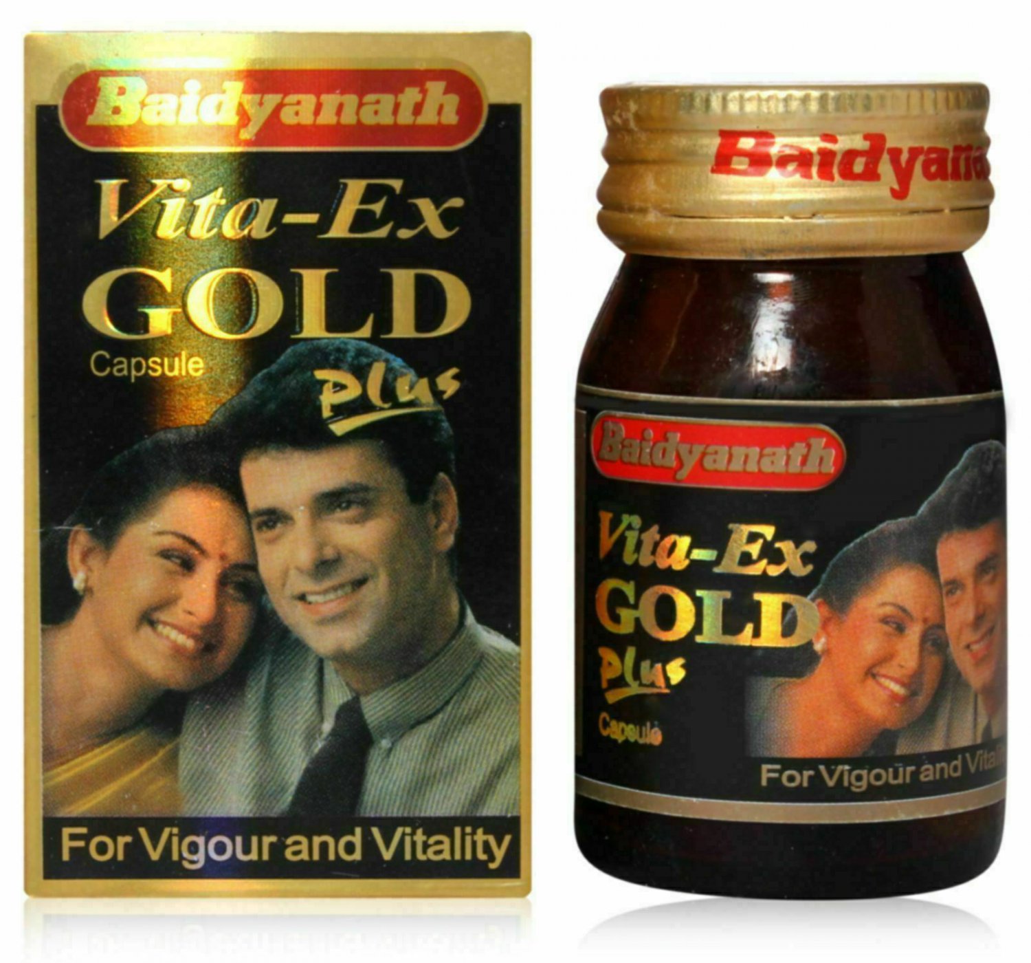 Vita Ex Gold Plus 60 Cap From Baidyanath For Vigour and Vitality Fast Shipping