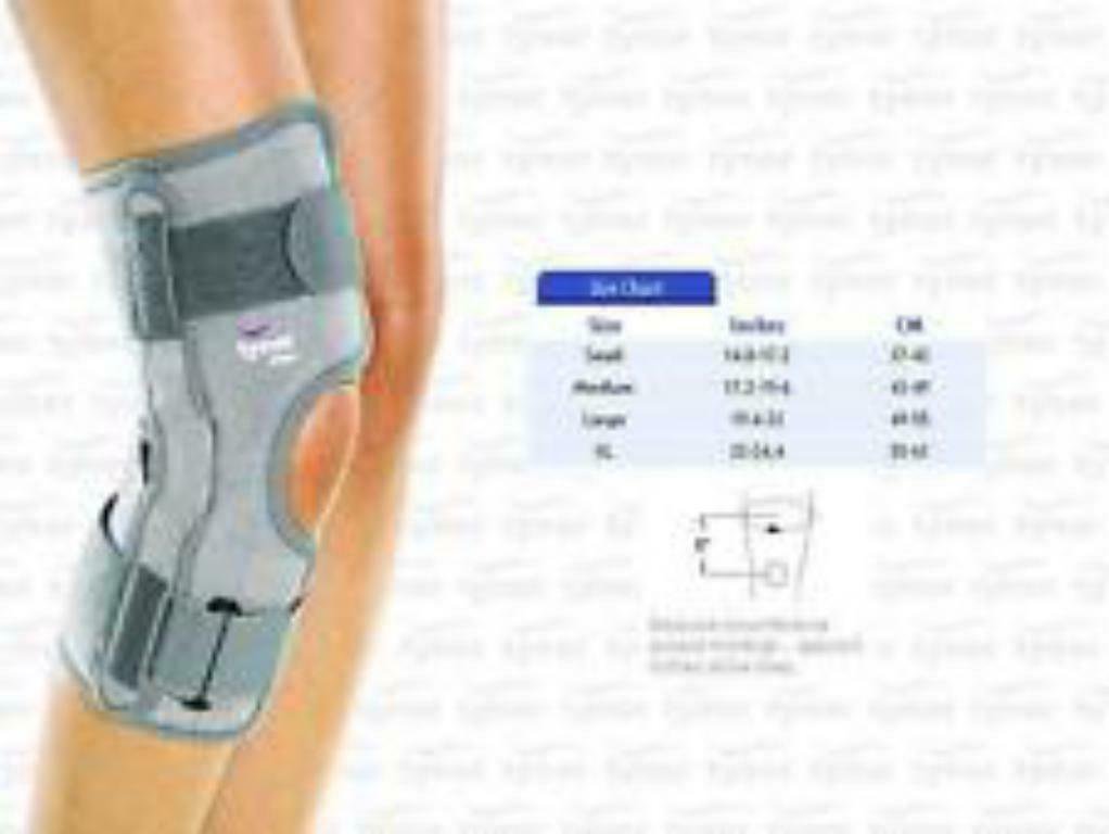 Tynor Functional Knee Brace Support Hinged Knee Cap Sports ACL Arthrities