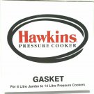 Hawkins Pressure Cooker Gasket for 8 Litre to 14 Litre Pressure Cooker (D10-09)