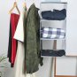 My Gift Booth Grey Solid Foldable Mesh Wardrobe Organizer get within 7 days