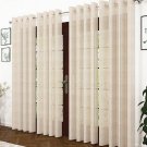 Story @ Home Cream Coloured Set of 4 Sheer Door Curtains(Polyester)