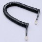 2 × Black Telephone Handset Receiver Cord Phone Coil Extension Wire Cable 6.5ft