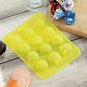Festive time on,Christmas,Hazel Yellow Solid 10 Cavity Silicon