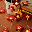 Aesthetic Home Solutions Red Solid Wall or Ceiling String Lights get within 7 d.