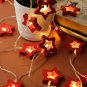 Aesthetic Home Solutions Red Solid Wall or Ceiling String Lights get within 7 d.
