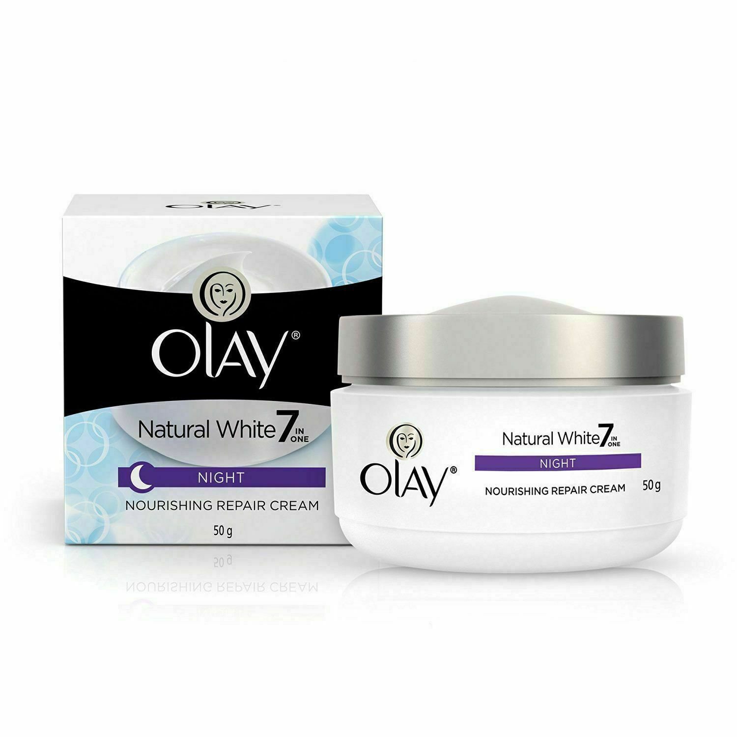 50g OLAY FACE Whitening NIGHT Cream Natural White Skin || FAST SHIPPING