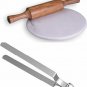 Final Deals Combo Pack Stainless Steel Tong Roti Chapati Chimta Chipya Silver  w