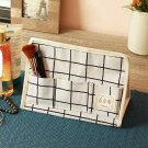 Keep you organized, Cortina White and Blue Printed Handbag Organizer get within