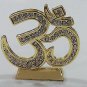 ORNAMENTAL STONE STUDDED SHIV OM RELIGIOUS CAR DASHBOARD/OFFICE TABLE DECOR FS