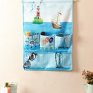 Keep you organized, Cortina Blue and Orange Printed Handbag Organizer get within