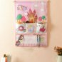 Keep you organized, Cortina Blue and Orange Printed Handbag Organizer fast ship