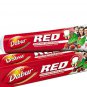 Dabur Red Lal Toothpaste Tooth Paste 80gm (2.8 Oz) Paste For Teeth & Gums Care