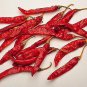 Pure  Whole Sun Dried Kashmiri Chillies Red Direct from India 1000 Grams