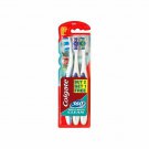 Colgate 360 Whole Mouth Clean Toothbrush CleanTeeth Tongue - 3Pc Pack x 2 =6 Pcs