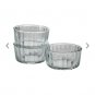 Celebrate Christmas, festive mood on, Pasabahce Set of 3 Souffle Transparent Rou