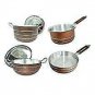 Bartan Hub Cookware Set of 4 (Kadhai 2500 ml , Saucepan 1000 ml, Frying Pan 20 c